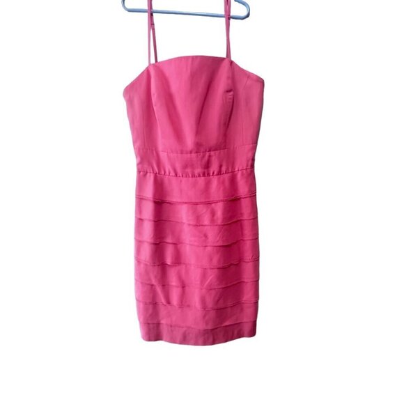 5 for $40 SALE! 
Glint Peachy Pink Spaghetti Strap Bandage Dress sz 4 - Picture 6 of 11
